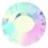 PRECIOSA THERMOADHESIVE SS20 (5 mm) CRYSTAL AB-Pack of 144