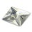 SQUARE CRYSTAL MM22X22-3pcs