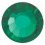 PRECIOSA THERMOADHESIVE SS30 (6, 5 mm) EMERALD-Pack of 144