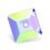 10x10 SQUARE CRYSTAL AB-10pcs