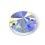 RIVOLI MM10 CRYSTAL AB-10pcs