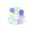 MM8 FLOWER CRYSTAL AB-20pcs