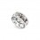 PRECIOSA CRYSTAL-silver WASHER ROUND MM6-Pack 20 PIECES