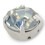 STRASS TONDO SS40 CRYSTAL-ARGENTO-20PZ