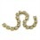 CATENA METALLO SS12 (3,5mm) CRYSTAL-ORO-1MT