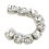 CATENA METALLO SS18 (4,5mm) CRYSTAL-ARGENTO-1MT